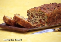 Recettes de cuisine : Cake tomates séchées basilic